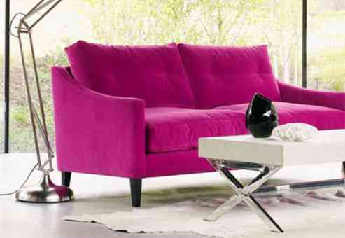 Decora tu salón en rosa 1 Decora tu salón en rosa 1