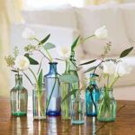 flowers-in-colorful-bottles