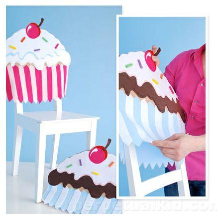 sillas de cupcakes 1