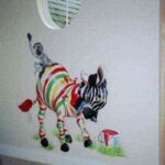 Decoración de dormitorios infantiles con murales temáticos 5 Decoración de dormitorios infantiles con murales temáticos 4
