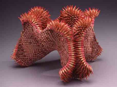 Jennifer Maestre. Esculturas de Lápices 2 Jennifer Maestre. Esculturas de Lápices 2