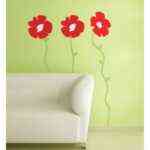 Decorar las paredes con flores 4