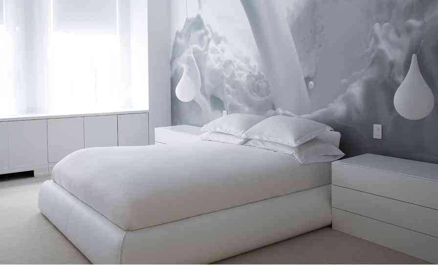 Un Dormitorio en Blanco