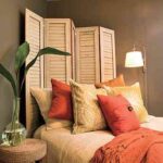 Biombo como cabecero de cama 2 Biombo como cabecero de cama 1