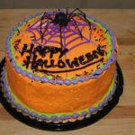 decoracion de tartas de Halloween – araña