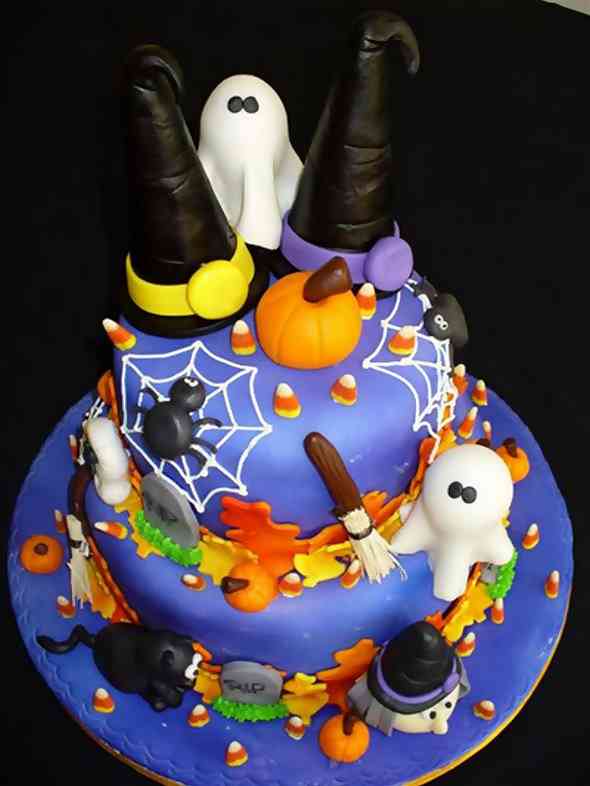 Decoración de tartas de Halloween (más de 15 ideas) 6