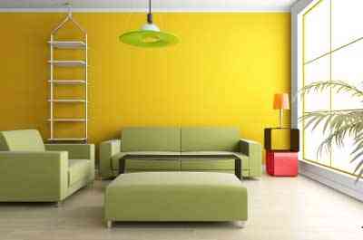 decorar con verde y amarillo