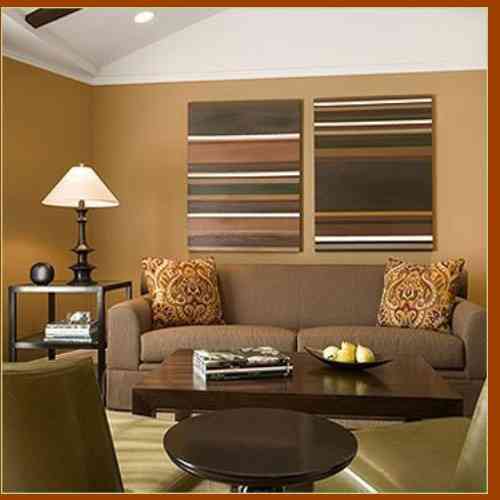 decoración_de_un_salón_color_chocolate decorar un salón color chocolate