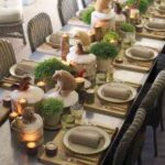 decoracion de mesa navideña