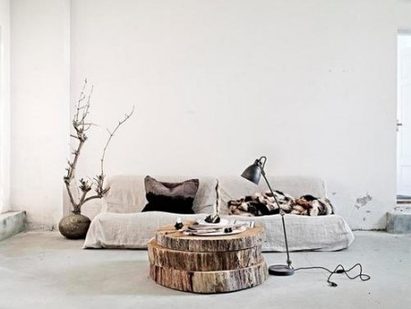 Ideas para decorar con troncos