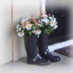 reciclar botas de agua