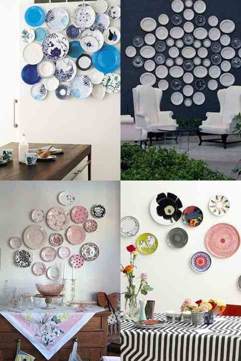 platos en la pared 2