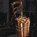 silla de ramas secas