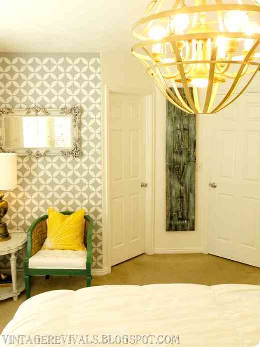 Habitación hecha de mobiliario reciclado 6 dormitorio