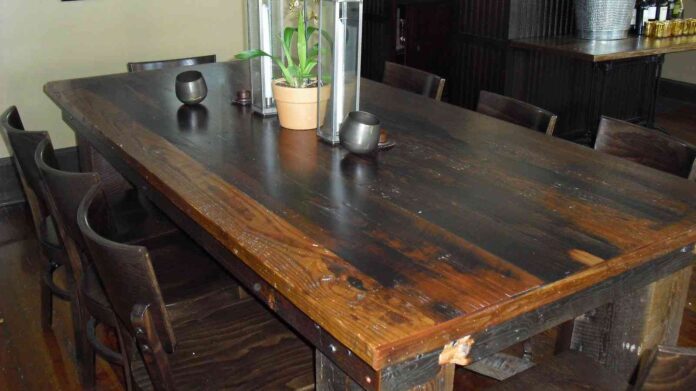 mesa de madera mesa