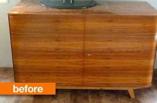 Art Deco. Como transformar un aparador 1 comoda