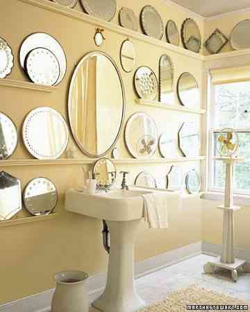 decorar baño con espejos