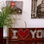 decorar con cuadros de hilo