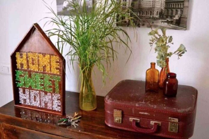 decorar con cuadros de hilo