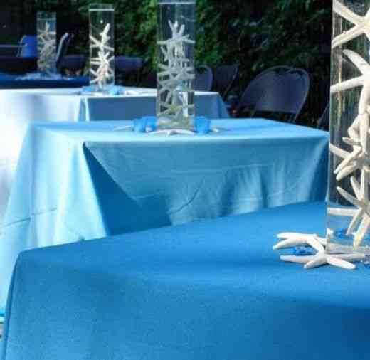 Decorar mesas para banquete 1 centro de mesa