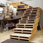 escaleras con pallets