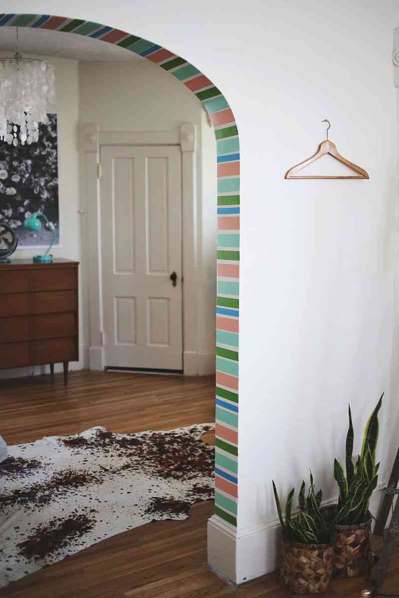 Decorar arcos con washi tape 1 arco