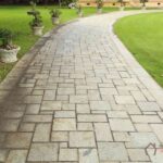 hacer suelo de piedra – paseo en jardin