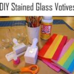 Manualidad: Portavelas reciclado de cristal