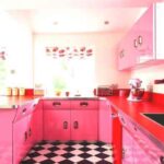 decorar cocina rosa