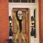 puerta de miedo para Halloween – combies