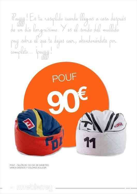 Pufs en oferta en Muebles Rey 1 pufs en oferta