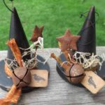 sobrero de bruja como decoracion