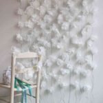 flores hechas con servilletas