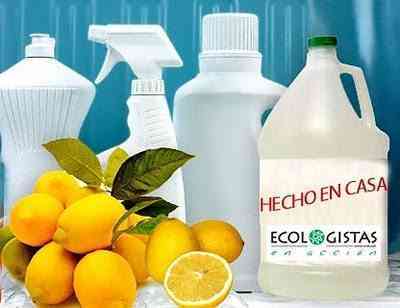 productos ecologicos caseros de limpieza