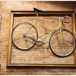estilo hipster decoración con bicicleta