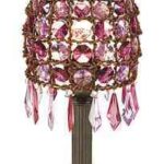 lámpara con pedrería original