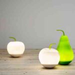 lámpara en forma de manzana original