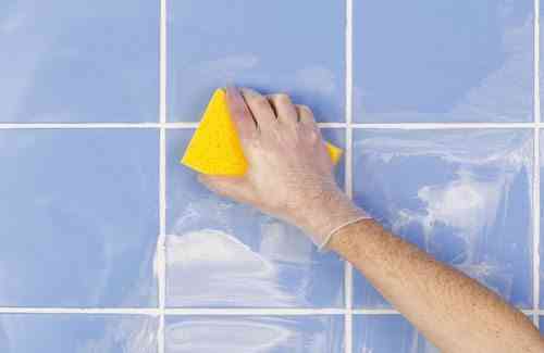 limpiar los azulejos