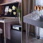 escritorio práctico para espacios pequeños