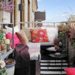 espacio decorado con flores