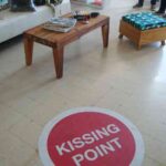 kissing point para decorar