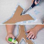 letras forradas de tela