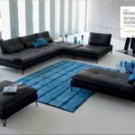 Decoración de salones de primavera-verano en negro