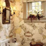 decorar con mapas paredes
