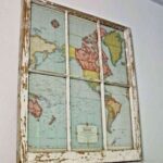 decorar con mapas ventanas
