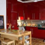 Cocina rojo