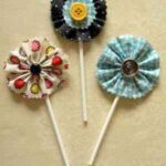 flores de tela