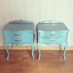 mesitas restauradas fusta i ferro