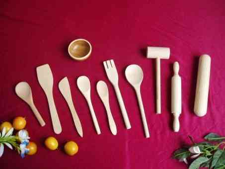 Cómo recuperar el color en menaje de madera 1 menaje