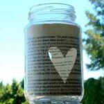 botellita de cristal vintage